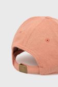 Кепка Lee колір помаранчевий однотонна