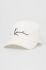 Бавовняна кепка Karl Kani колір білий з аплікацією KKMACCQ12121WHT-white