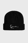 Шапка Karl Kani колір чорний Шапка Karl Kani колір чорний