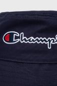 Бавовняний капелюх Champion 805551 колір синій з бавовни