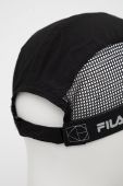 Кепка Fila Rewa колір чорний однотонна