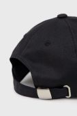 Бавовняна кепка Fila колір чорний з аплікацією (2468062)
