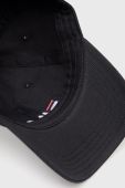 Бавовняна кепка Fila колір чорний з аплікацією (2468062)