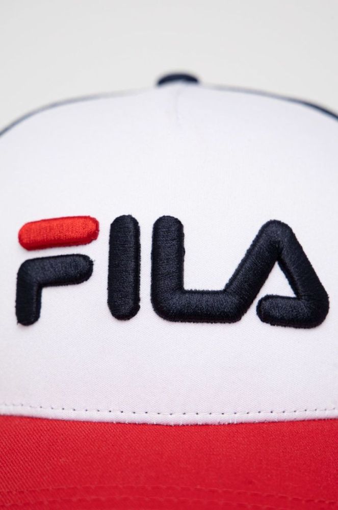 Кепка Fila з аплікацією колір барвистий фото 2