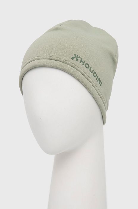 Шапка Houdini Power Top колір зелений з тонкого трикотажу