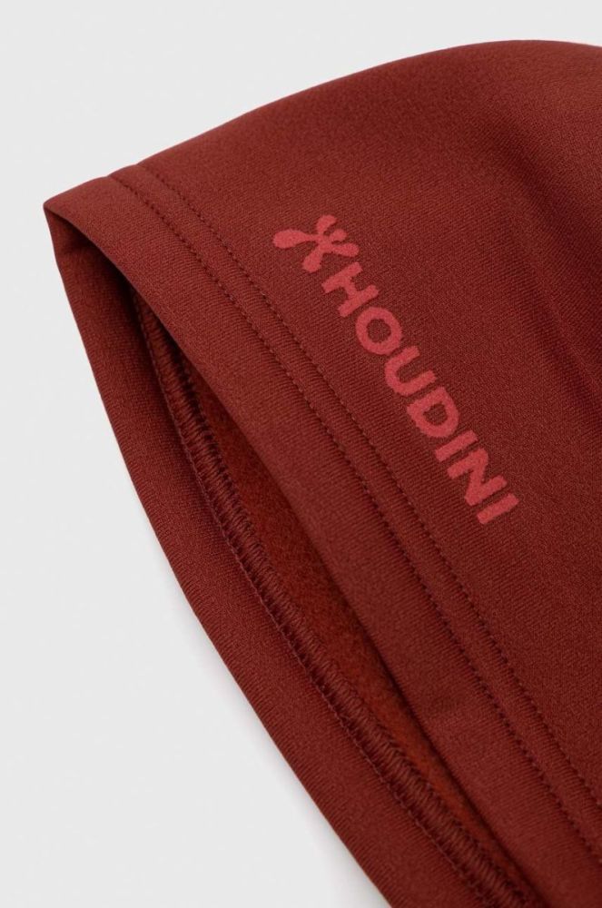 Шапка Houdini колір бордовий з тонкого трикотажу фото 3