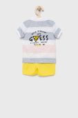 Дитячий бавовняний комплект Guess колір жовтий (2091985)