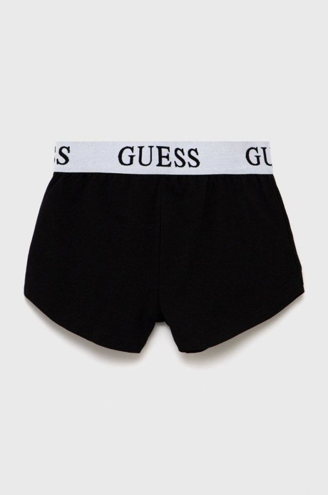 Дитяча піжама Guess колір чорний фото 3