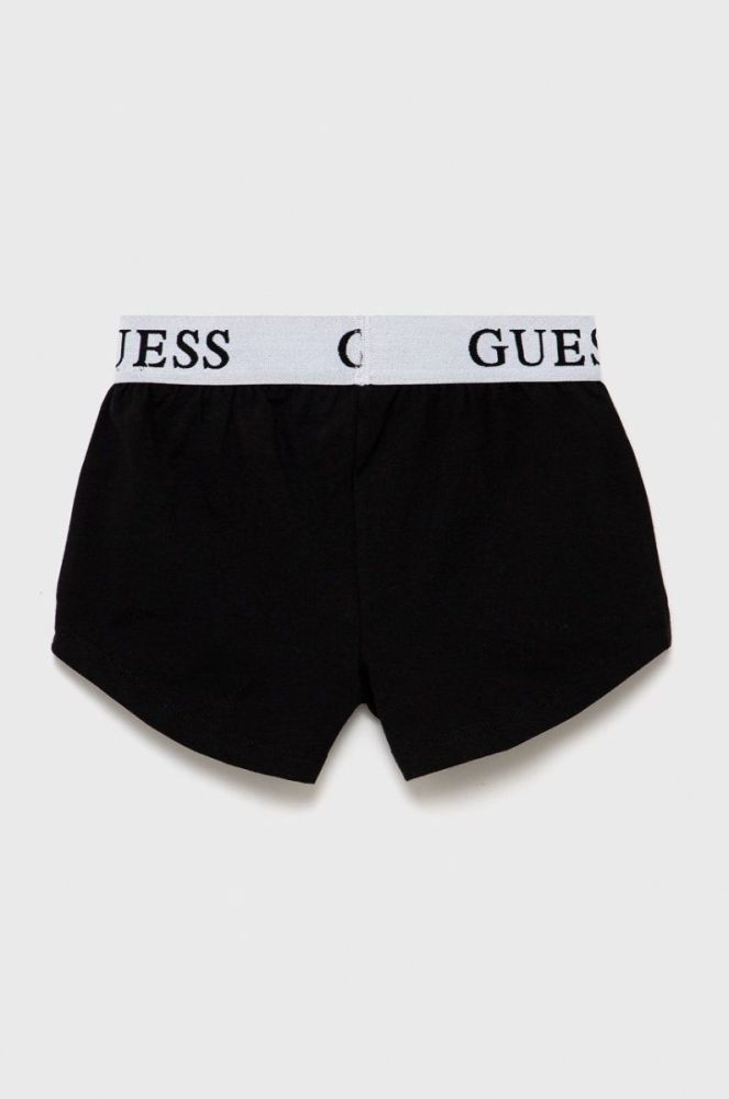 Дитяча піжама Guess колір чорний фото 5