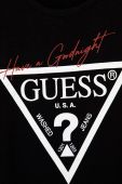 Дитяча піжама Guess колір чорний Дитяча піжама Guess колір чорний