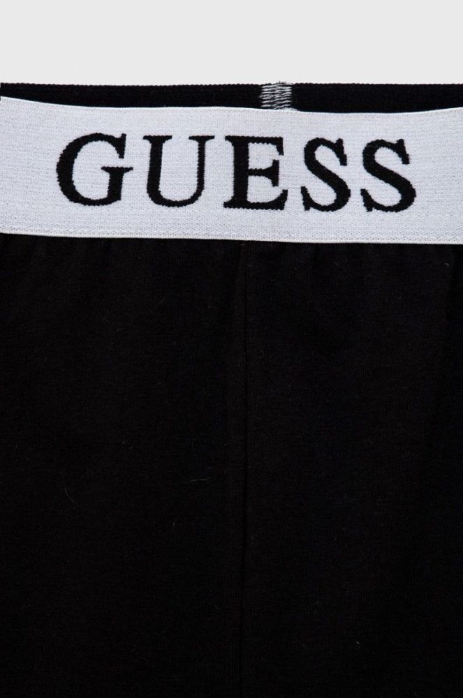 Дитяча піжама Guess колір чорний фото 7
