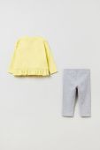 Дитячий бавовняний комплект OVS колір жовтий (2183865)