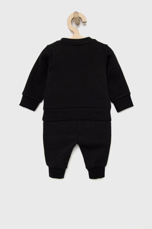 Дитячий спортивний костюм adidas Originals HE6909 колір чорний фото 2