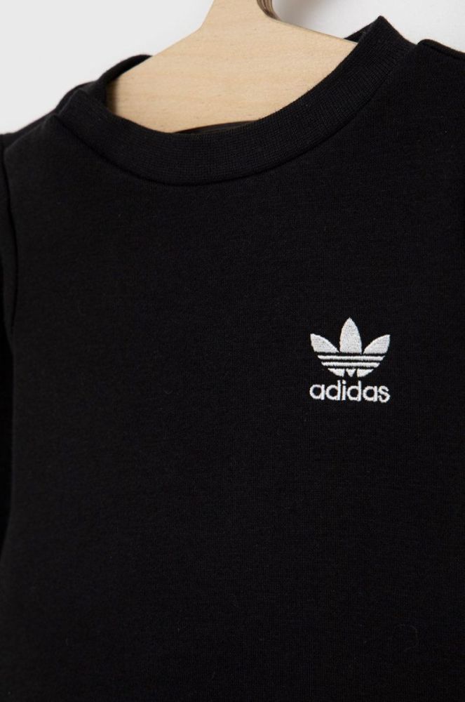 Дитячий спортивний костюм adidas Originals HE6909 колір чорний фото 3