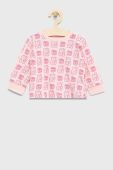 Дитяча піжама Guess колір рожевий з принтом (2355990)