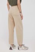 Спортивні штани United Colors of Benetton чоловічі колір бежевий однотонні