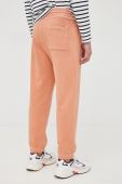 Спортивні штани United Colors of Benetton чоловічі колір помаранчевий однотонні
