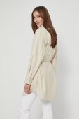 Сорочка Samsoe Samsoe жіноча колір прозорий relaxed класичний комір
