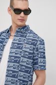 Джинсова сорочка Tommy Jeans чоловіча relaxed класичний комір колір блакитний (2219438)