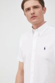 Сорочка Polo Ralph Lauren чоловіча колір білий regular комір button-down