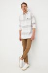 Сорочка з льону Lyle & Scott чоловіча колір сірий regular класичний комір Сорочка з льону Lyle & Scott чоловіча колір сірий regular класичний комір