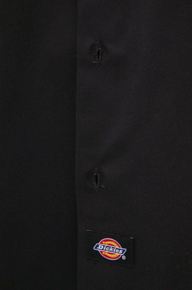 Сорочка Dickies чоловіча колір чорний regular класичний комір (2109669) фото 5