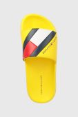 Дитячі шльопанці Tommy Hilfiger колір жовтий (2272499)