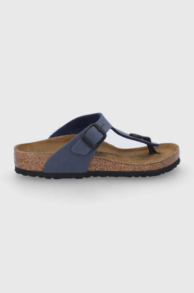 Дитячі в'єтнамки Birkenstock колір синій (2019748)