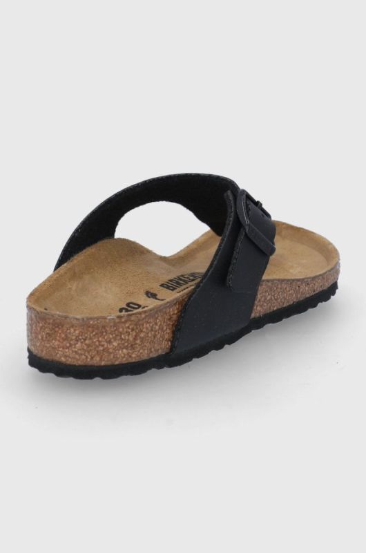 Дитячі в'єтнамки Birkenstock колір чорний фото 3