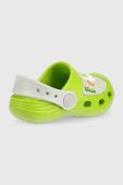 Дитячі шльопанці Coqui колір зелений (2399552)