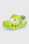 Дитячі шльопанці Coqui колір зелений (2399552)