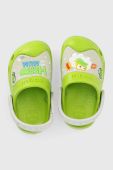 Дитячі шльопанці Coqui колір зелений (2399552)