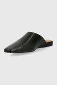 Шкіряні шльопанці Vagabond Shoemakers Wioletta жіночі колір чорний
