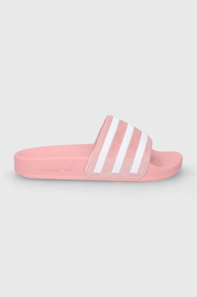 Шльопанці adidas Originals GX3372 жіночі колір рожевий GX3372-WONMA/WHT