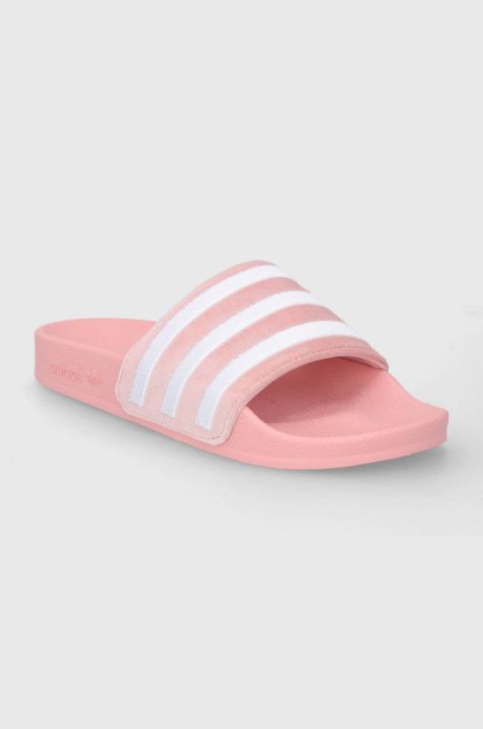 Шльопанці adidas Originals GX3372 жіночі колір рожевий GX3372-WONMA/WHT фото 2
