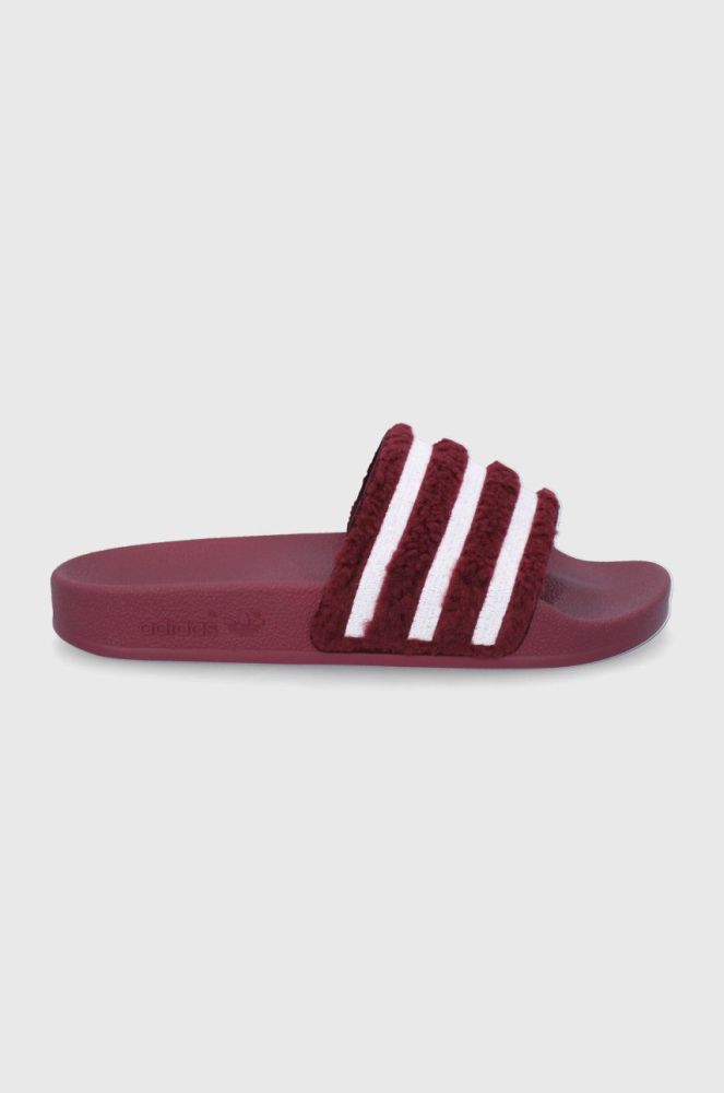 Шльопанці adidas Originals Adilette GY0999 жіночі колір фіолетовий