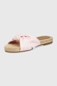 Шльопанці Tommy Hilfiger жіночі колір рожевий