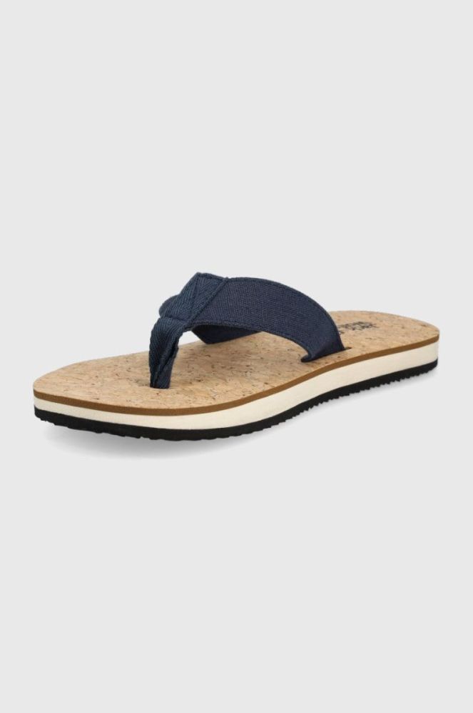В'єтнамки Jack Wolfskin жіночі колір синій на плоскому ходу фото 3