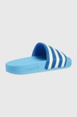 Шльопанці adidas Originals Adilette GX8639 жіночі колір блакитний