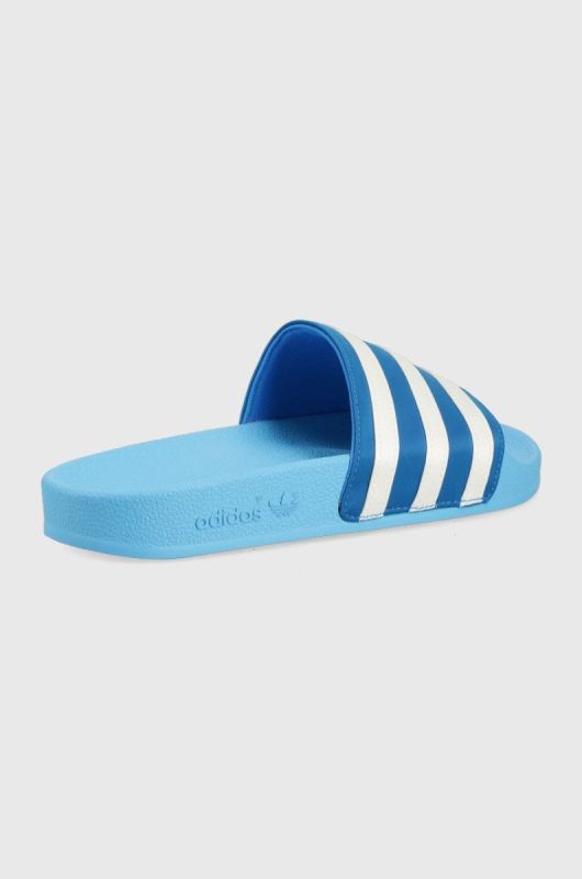 Шльопанці adidas Originals Adilette GX8639 жіночі колір блакитний фото 2