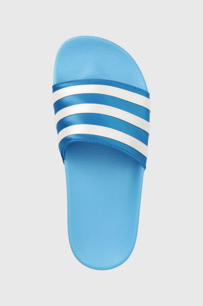 Шльопанці adidas Originals Adilette GX8639 жіночі колір блакитний фото 4