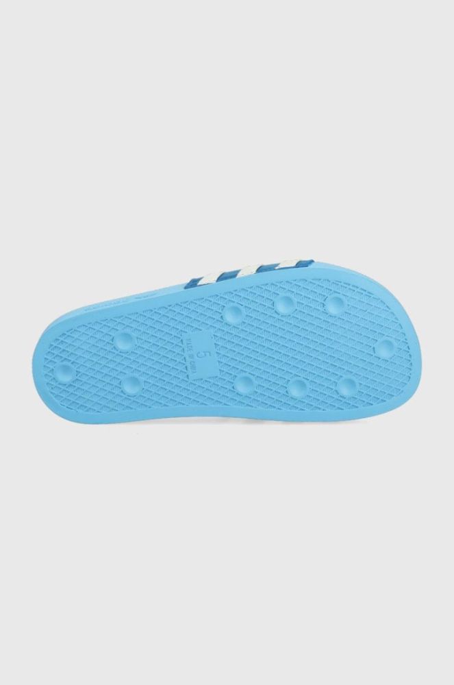 Шльопанці adidas Originals Adilette GX8639 жіночі колір блакитний фото 5