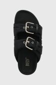 Шльопанці Red Valentino жіночі колір чорний