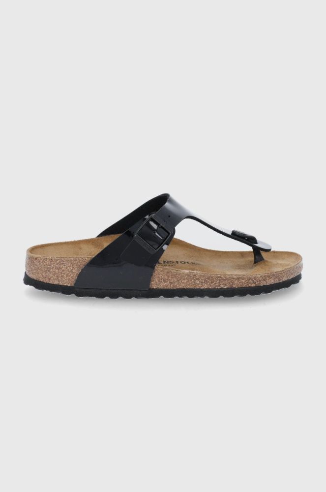 Birkenstock - В'єтнамки Gizeh Narrow Width 43663-Black колір чорний