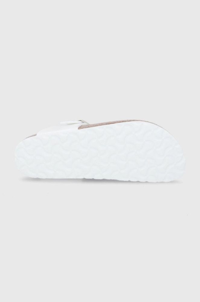 В'єтнамки Birkenstock Gizeh жіночі колір білий на плоскому ходу Narrow Width 1005300-White фото 5