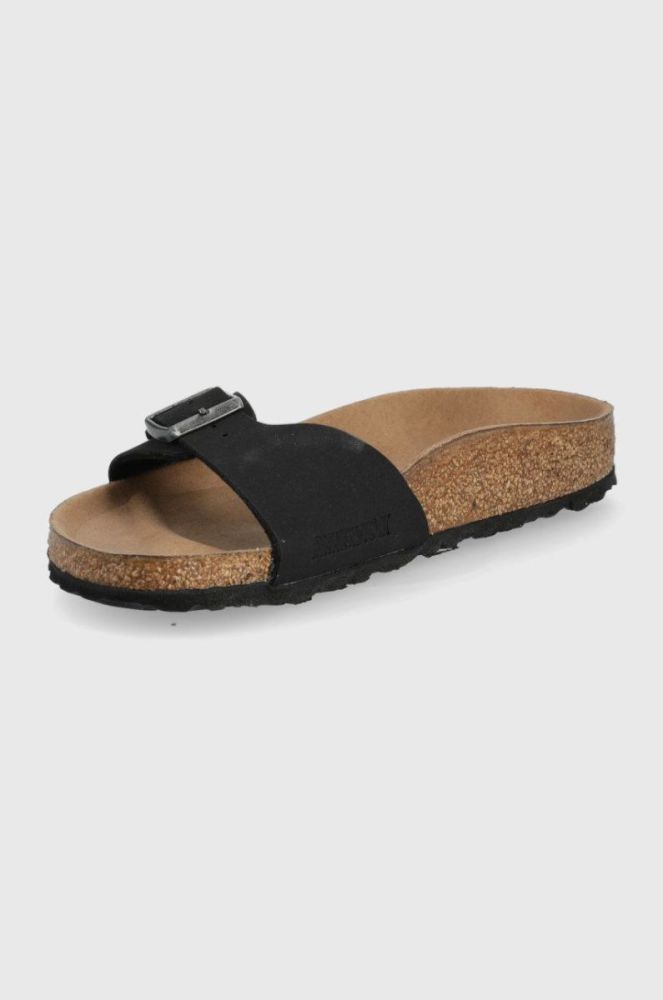Шльопанці Birkenstock Madrid жіночі колір чорний 1020060-Black фото 3