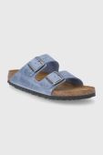 Шльопанці Birkenstock Arizona жіночі колір блакитний