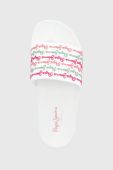 Шльопанці Pepe Jeans Slider Colors жіночі колір білий