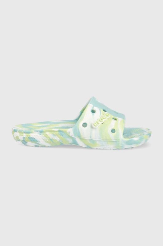 Шльопанці Crocs жіночі колір зелений