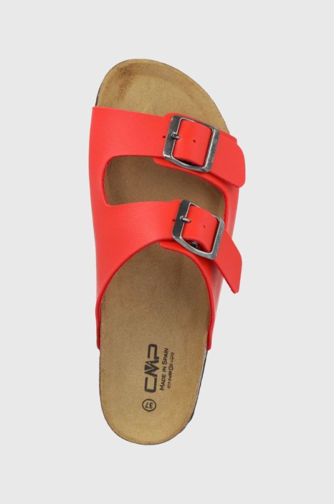 Шльопанці CMP Eco Thalitha Wmn Slipper жіночі колір червоний фото 4